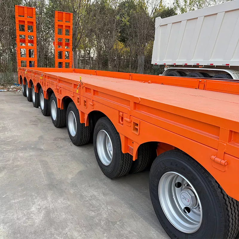 Sơ mi rơ moóc thủy lực hạng nặng nhiều trục 10 trục