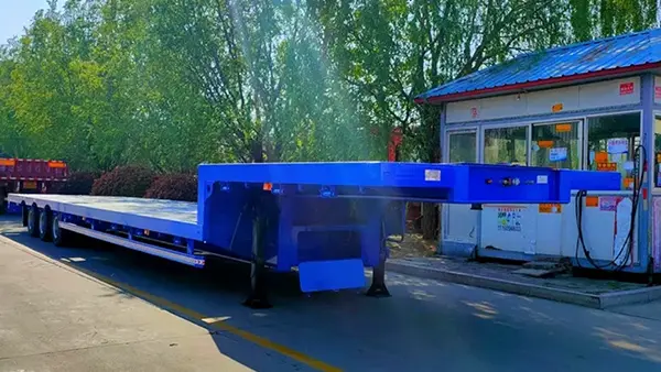 Sơ mi rơ moóc sàn cao-thấp nhẹ dẫn đầu hoạt động hậu cần hiệu quả