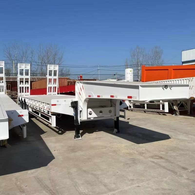 Sơ mi rơ moóc thủy lực hạng nặng 6 trục