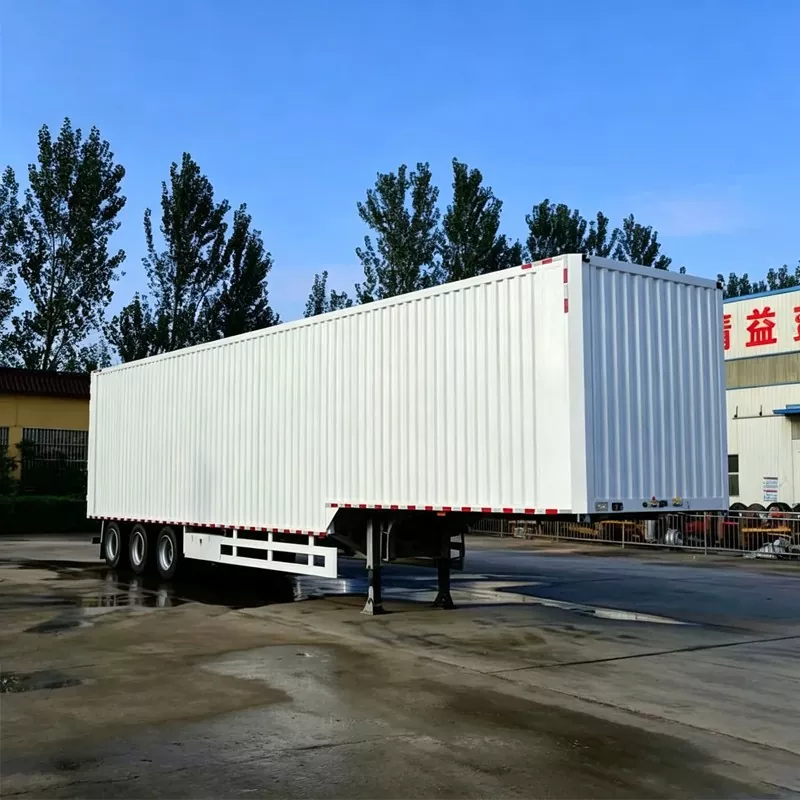 Sơ mi rơ moóc hộp kín hạng nặng