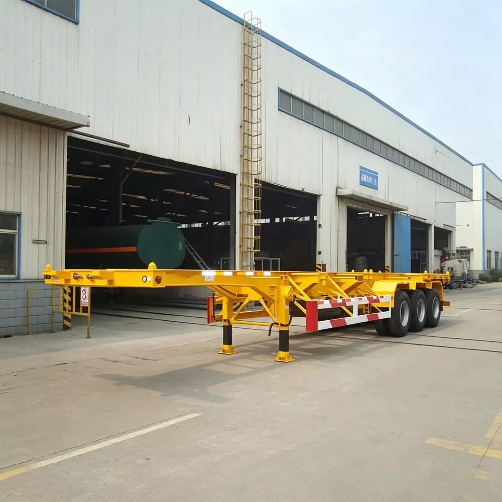 Sơ mi rơ moóc container xương tiêu chuẩn