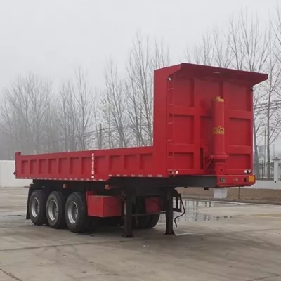 Sơ mi rơ moóc chở hàng nâng phía trước Step-Deck