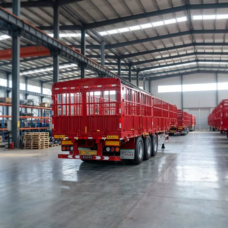 Bán rơ-moóc cọc/hàng rào bậc thang