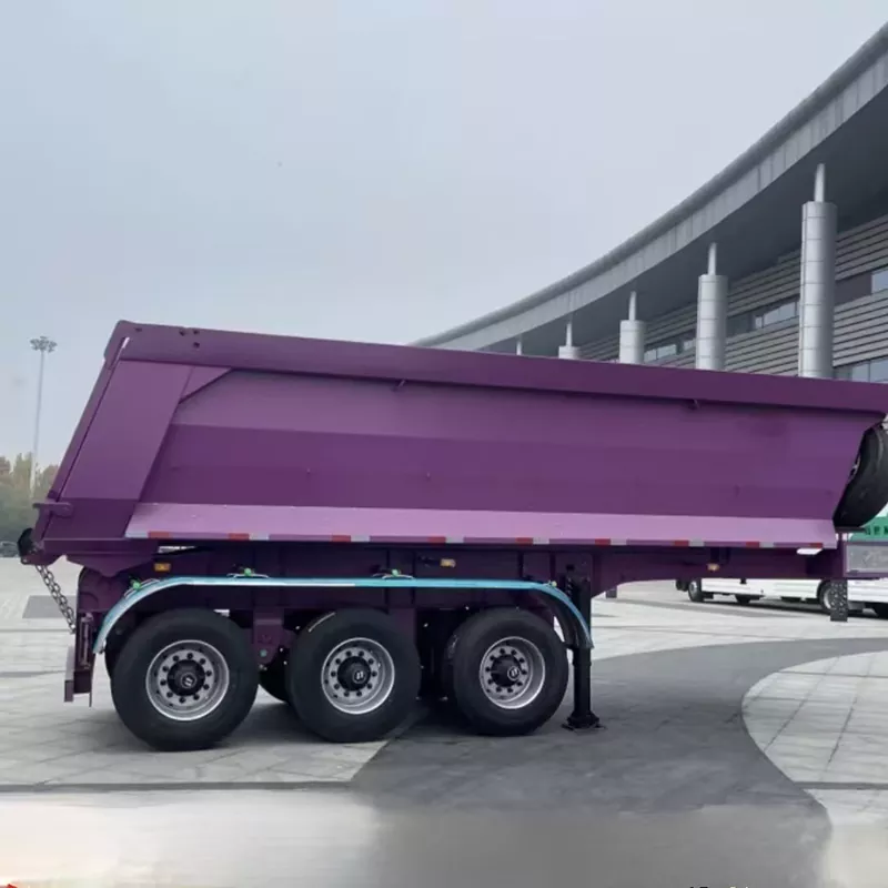 Sơ mi rơ moóc đổ phía sau U-Box