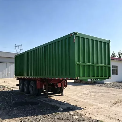 Sơ mi rơ moóc hộp kèm theo mở rộng